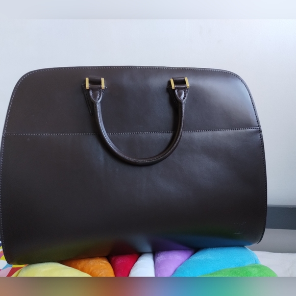 Louis Vuitton Sorbone Leather Briefcase Brown - Picture 6 of 17